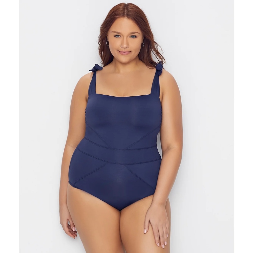 NEW Becca Etc. Color Code One Piece Swimsuit